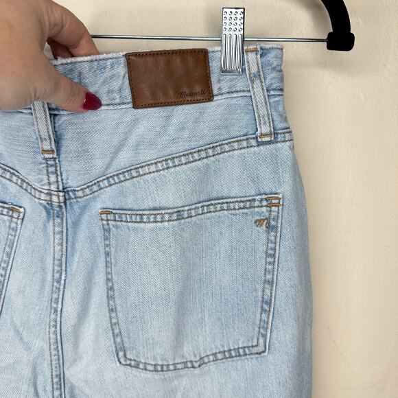 Madewell The Curvy Perfect Vintage Fitzgerald Light Wash Denim High Rise Jeans - Picture 9 of 16